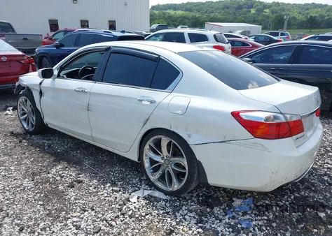 2013 Honda Accord Ex-L from USA, damaged, VIN 1HGCR2F81DA213908